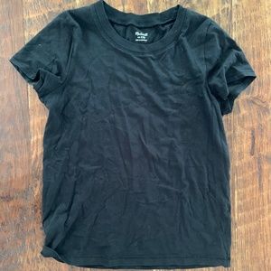 Madewell black tee